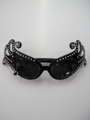 Dame Edna Glasses Black - Novelty Glasses